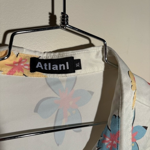 Atlanl Floral Short Sleeve Button Down Shirt - Picture 6 of 8
